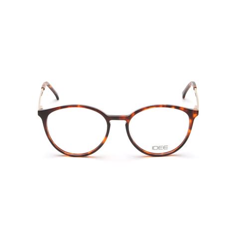 Buy IDEE Round ID1694C3FR Brown Medium Eyeglass Frames Online