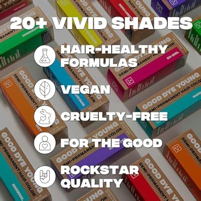 Good Dye Young Semi-Permanent Hair Color, Vegan and India | Ubuy