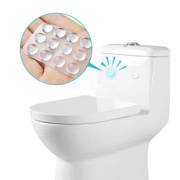 Generic 120Pcs Self Adhesive Transparent Closestool Cover Cupboard Anti ...