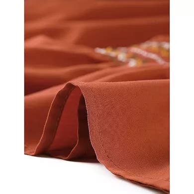 Peplum Top For Women's Half Sleeve Smocked Waist Blouse