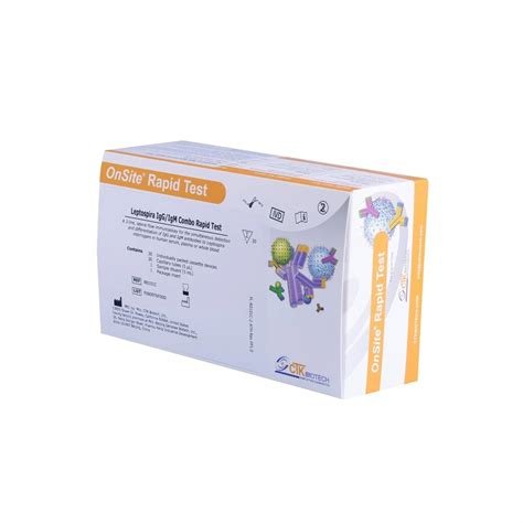 Athenese IgG/IgM Combo Leptospira rapid card - 30 Tests - Seelingo.in ...