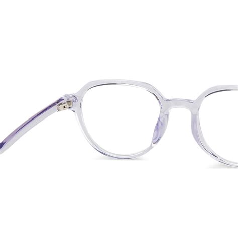 Buy Purple Transparent Full Rim Round Lenskart SG Essentials LA ...