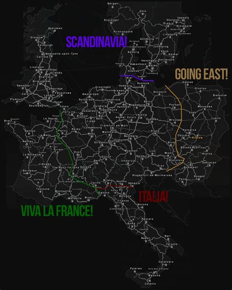 Euro truck simulator 2 gold edition map - chlisttrack