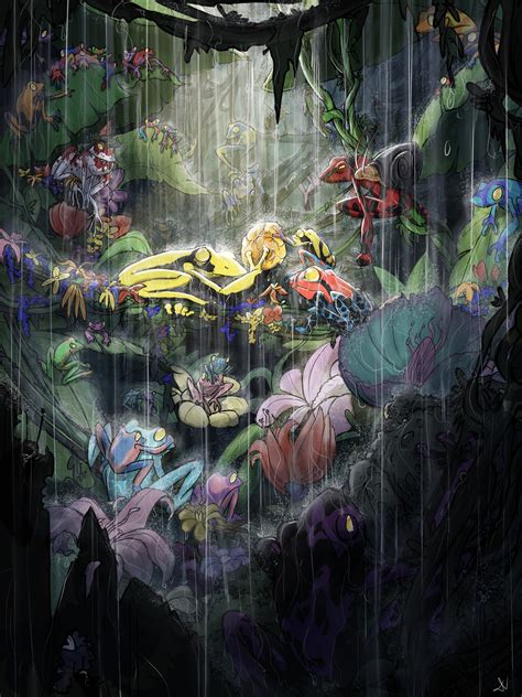 ArtStation - Magic frogs