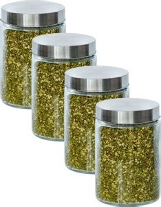 Femora Glass Grocery Container - 1100 ml Price in India - Buy Femora ...