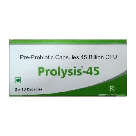 Buy Prolysis-45 Capsule | 19 Minutes Delivery | Apollo Pharmacy
