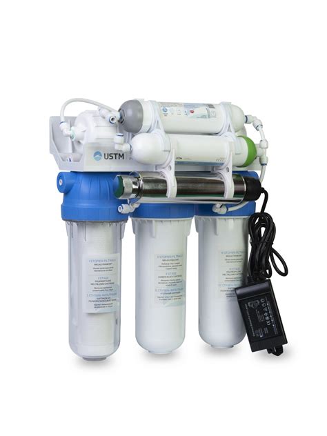 USTM 6 Stage Reverse Osmosis Filtration System, with 75GPD Stable Flow ...