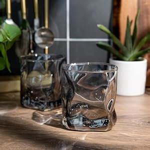Inovique Enterprises Flux Smoke Whiskey Glass – Set of 12 | 300ml ...