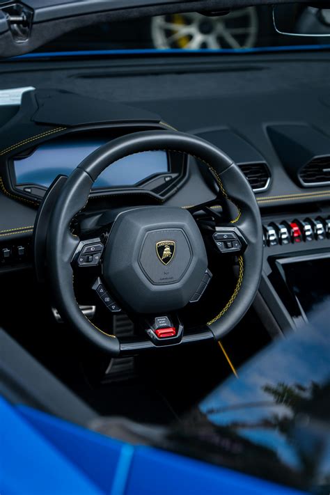 Lamborghini Huracan Steering Wheel Lamborghini Huracan EVO Interior