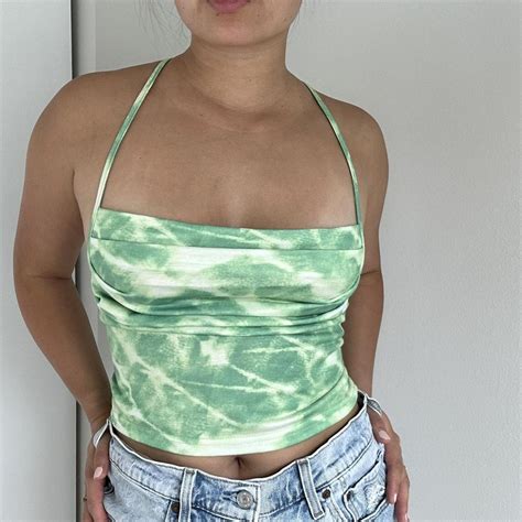 Women's Green Vest | Depop