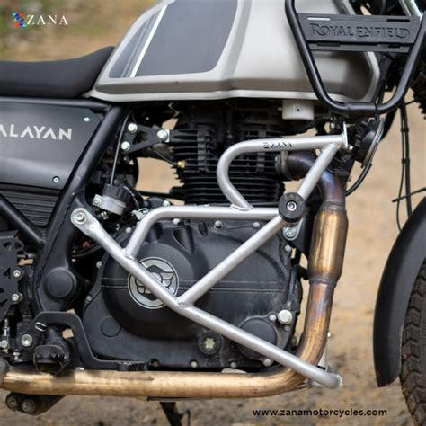 ZANA CRASH GUARD WITH SLIDER SILVER HIMALAYAN BS6 (2021-22) (ZI-8148 ...