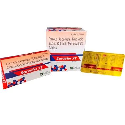 Sarvafer-XT Tablets Sarva Pharmaceuticals