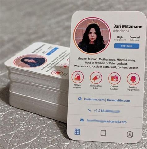 Instagram handle usage on business cards guide 2023 – Artofit