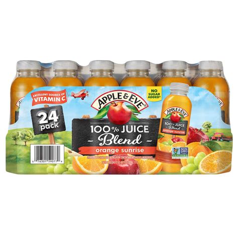 Apple & Eve 100% Juice Orange Sunrise Blend 10 fl. oz., 24 pk ...