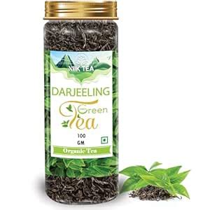 NIIK TEA - Darjeeling Green Tea - 100g Pack Long Leaf | Pure & Light ...