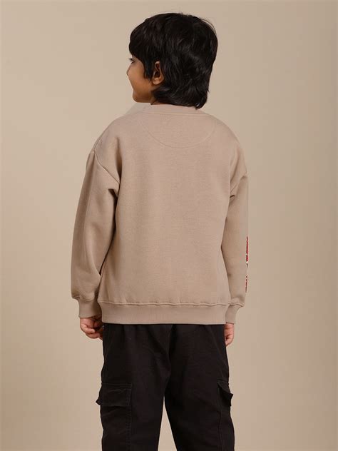 Tom & Jerry Printed Oversize Fit Sweatshirt For Boys – Kidsville