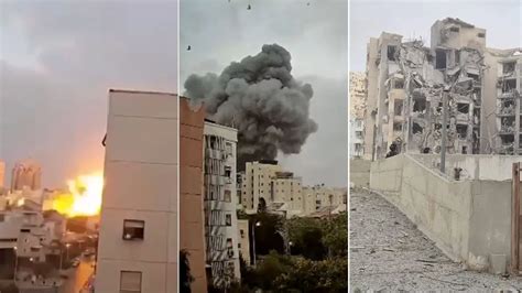 Moment Iranian Missile Hit Residential Building In Israel After Trump ...
