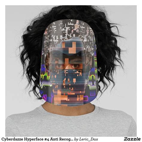 Cyberdazze Hyperface #4 Anti Recognition Mask | Facial recognition ...