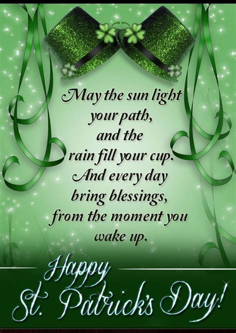 St. Patrick's Day Card | Happy st patricks day wishes, Happy st patrick ...