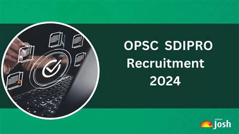OPSC Recruitment 2024: Apply Online for 120 SDIPRO Vacancies