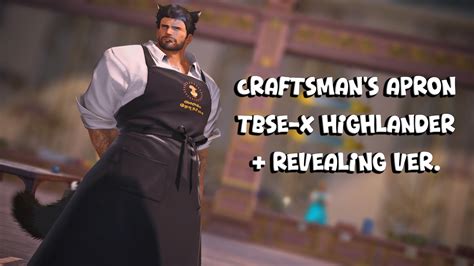 Craftsman's Apron for TBSE-X Highlander | XIV Mod Archive