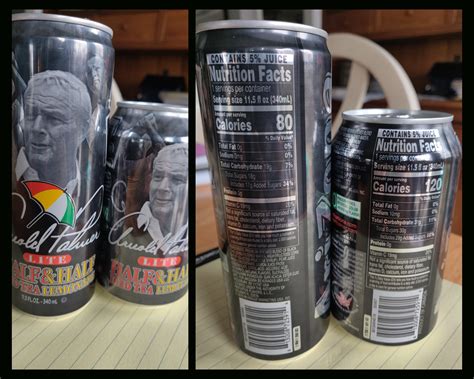 Costco Arizona/Arnold Palmer 11.5 oz is 80 calories 18g sugars. Same 11 ...