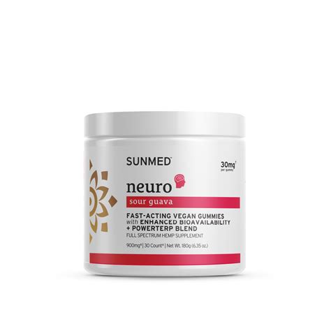 Full Spectrum Neuro Water Soluble Gummies - Sunmed – Sunmed CBD