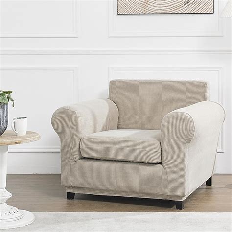 Stretch Single Sofa Cover For Dogs Pet, Armchair Slipcover 1 Seater ...