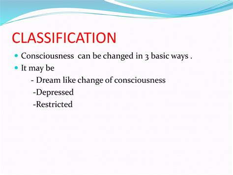 Disorders of consciousness | PPTX