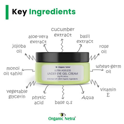 Organic Netra® Ultra Ageless Under Eye Gel - 25 gm – Organicnetra