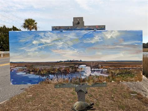 Burnside Island Causeway Savannah Ga. # 10 of 24 paintings made at 6 ...
