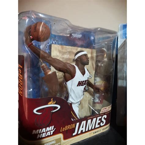 Lebron James Action Figure McFarlane Series 21 NBA Miami Heat - white ...
