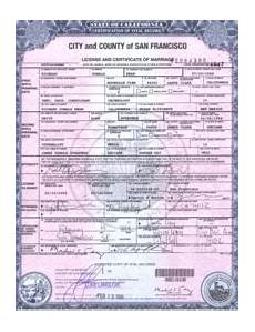 Marriage License Los Angeles by Certified Marriage Records Officiant Eric Marriage License Los Angeles