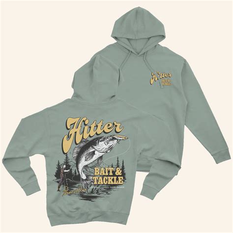 Theo Von Merch Hitter Bait And Tackle Hoodie Gifts For Friends ...