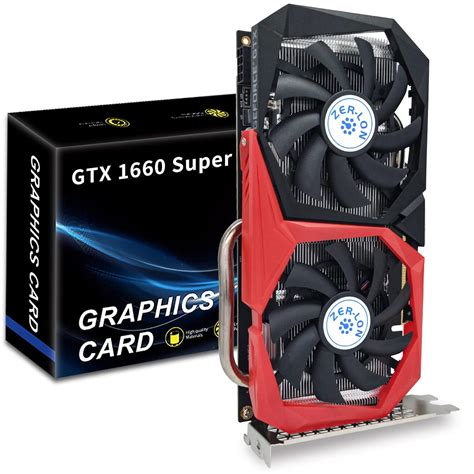 Amazon.in: Buy ZER-LON Gaming GeForce GTX 1660 Super Graphics Card, 6GB ...