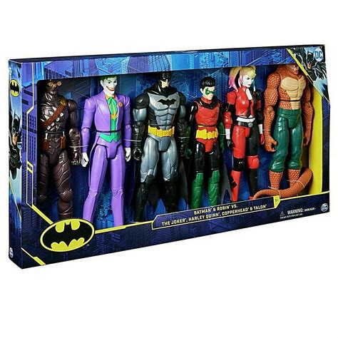 DC Batman 12 Inch Action Figures 6 Pack Gift Set - Click Europe