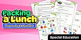 Brushing Teeth Step-By-Step Sequencing Cards for SPED