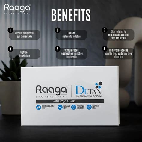 Buy Raaga Professional De-Tan Pack | Effective Tan Removal Cream | Skin ...