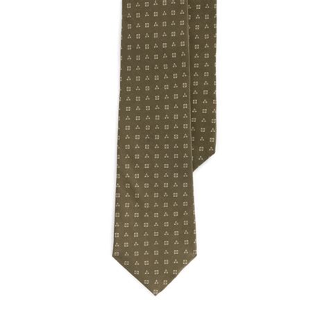 Neat Silk Crepe Tie for Men | Ralph Lauren® IN