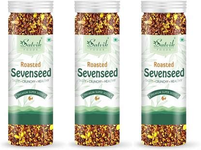 SATVIK FOODS Seven Seeds Mix Mukhwas Mouth Fresheners Combo Pack Of 3 ...