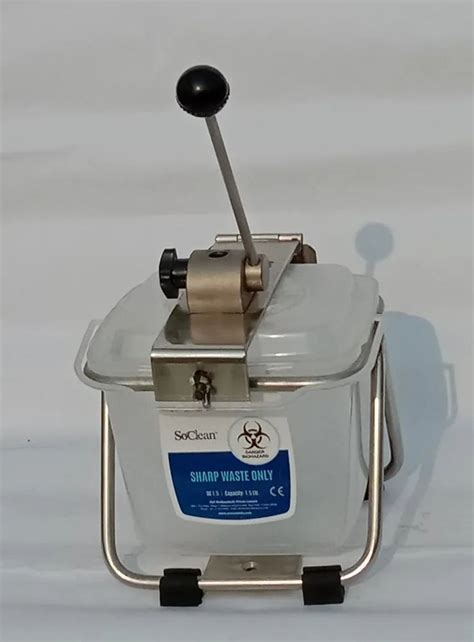 Sharps Disposal Container - SoClean Sharps Containers (SC-26W ...