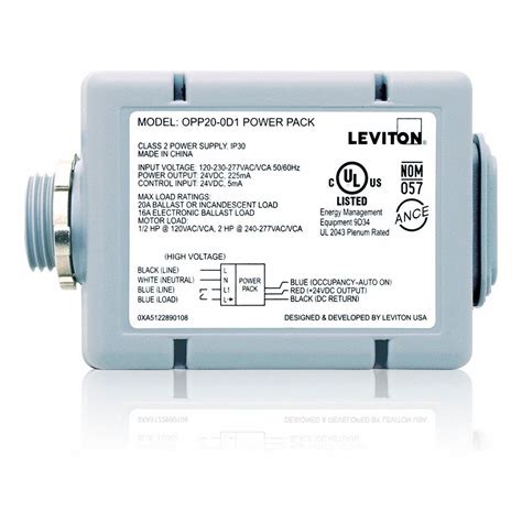 LEVITON, OPP20, LED, Power Pack - 791DW2|OPP20-D1 - Grainger