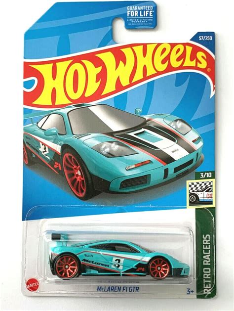 Turquoise DieCast Hot Wheels McLaren F1 GTR Retro India | Ubuy