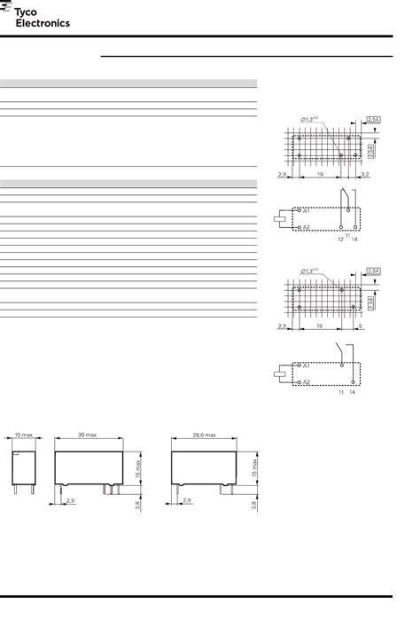 MSR Miniature Series Datasheet by TE Connectivity Potter & Brumfield ...