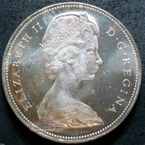 1966 Canada Silver Dollar Coin