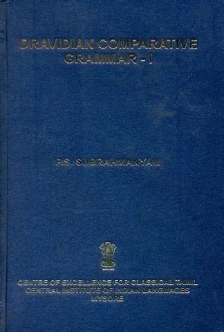 Dravidian Comparative Grammar - I Buy Books online at low prices in ...