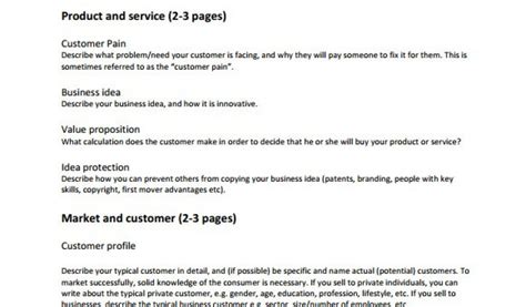 Business Plan Template PDF Download 的图像结果