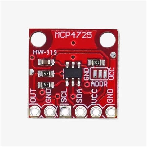 CJMCU MCP4725 I2C DAC Breakout Development Board – QuartzComponents