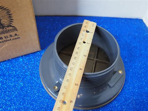 Sioux Chief 832-36PF Finish Line PVC 3” Floor Drain & Cleanout Fixture ...