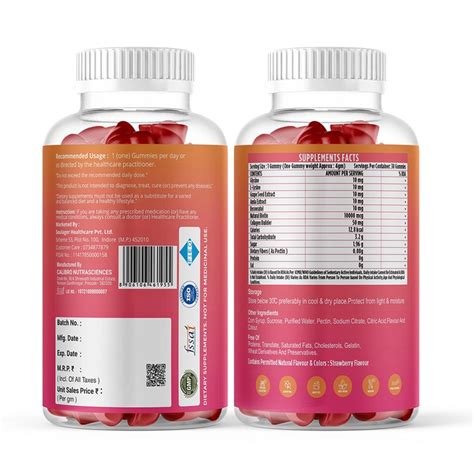 Simply Herbal Skin Collagen Gummies - Strawberry Flavor